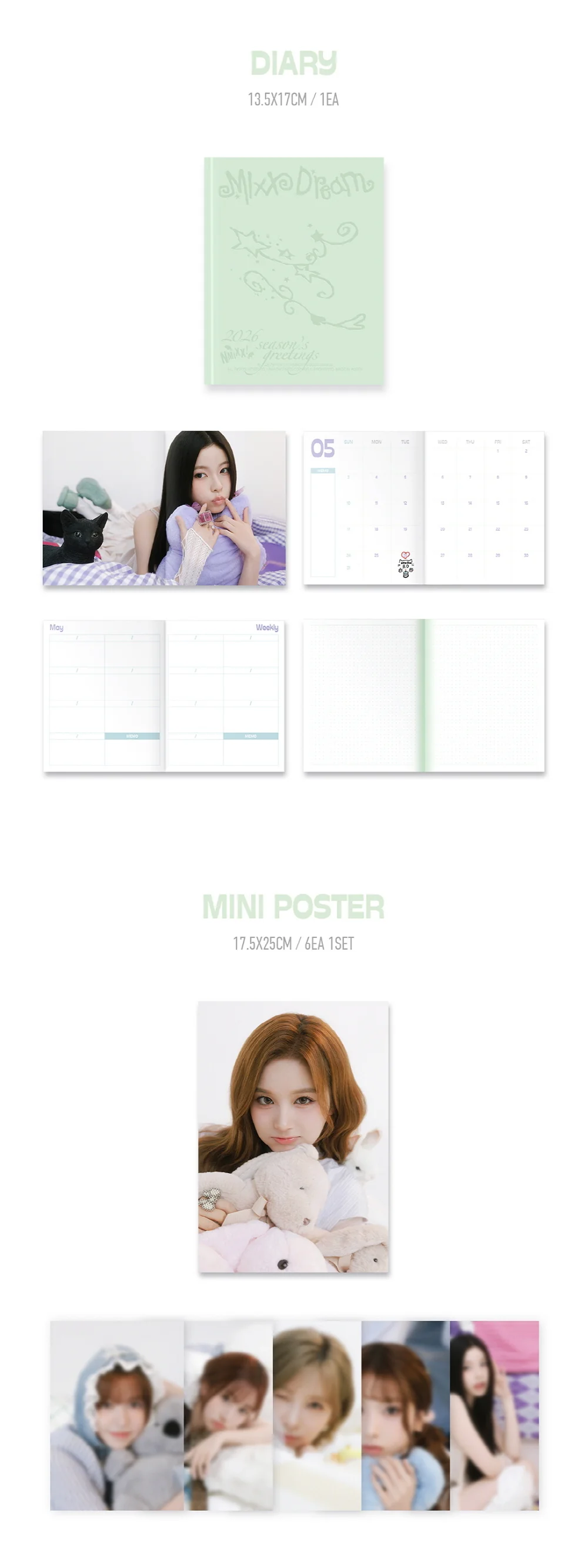 [JYP FANS SHOP POB] NMIXX 2026 SEASON'S GREETINGS [MIXX DREAM] - Image 3