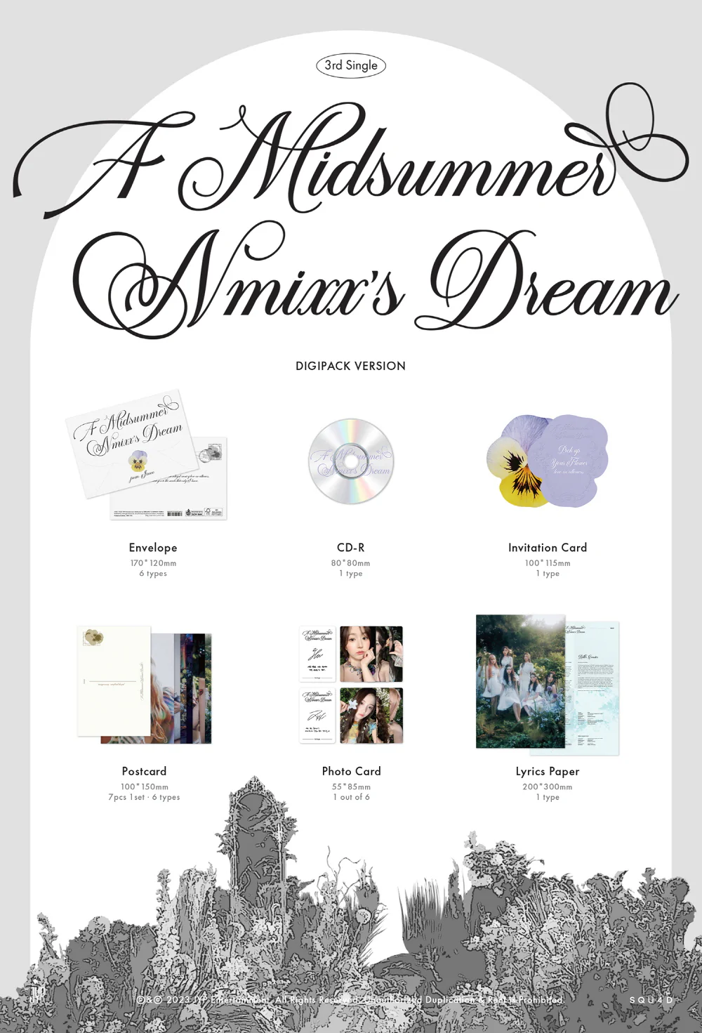 NMIXX - 3rd Single Album A Midsummer NMIXX's Dream Digipack ver. CD - Image 2