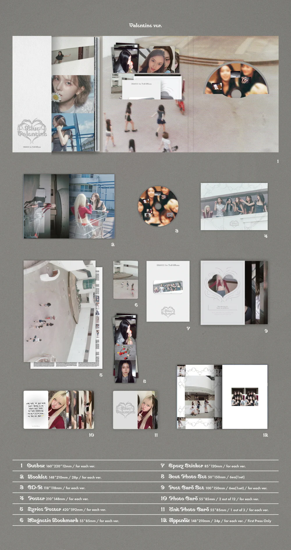 NMIXX - Blue Valentine 1st Album+Pre-Order Gift - Image 3
