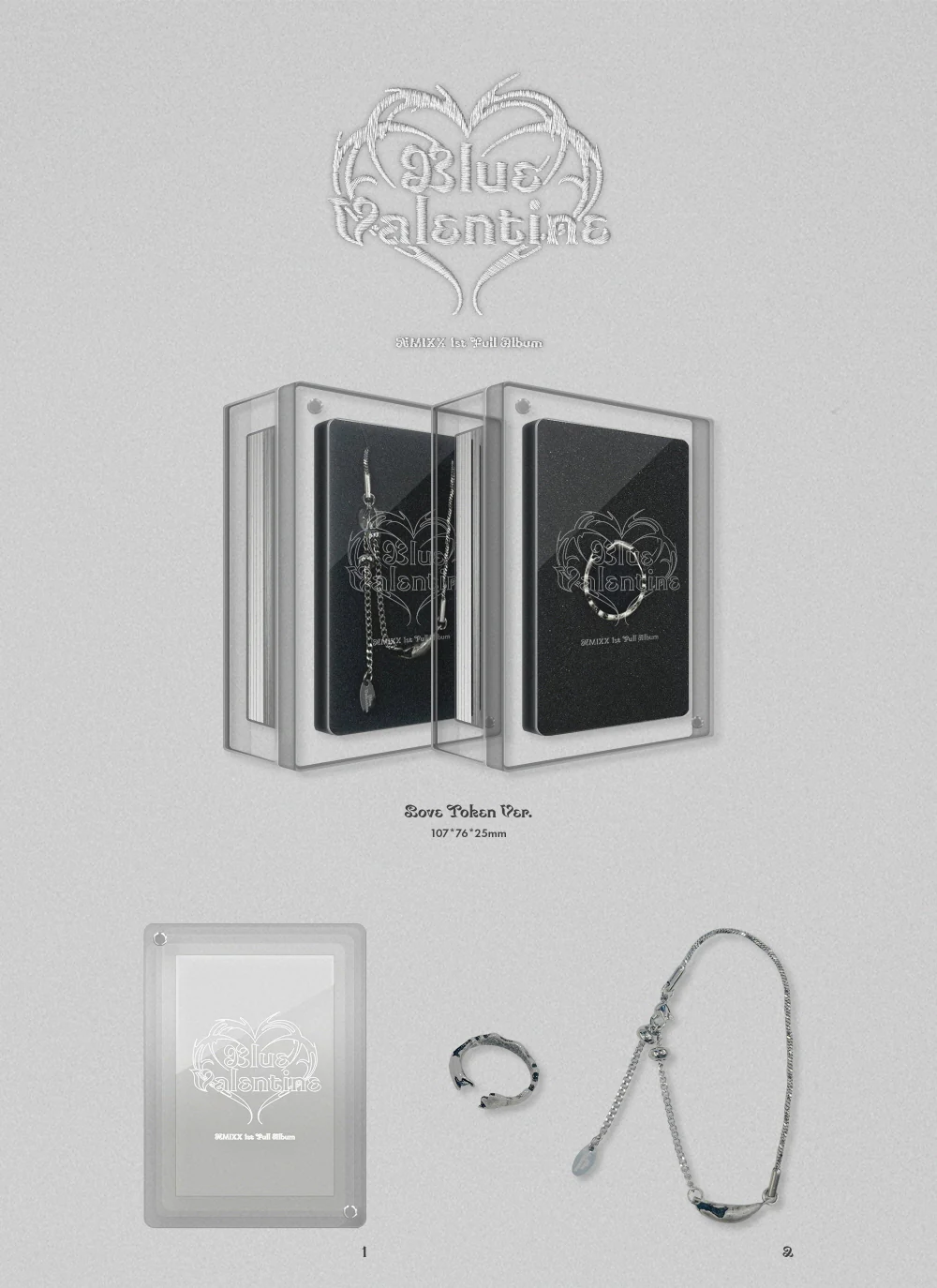 NMIXX - Blue Valentine [Love Token Ver.] 1st Album - Image 2