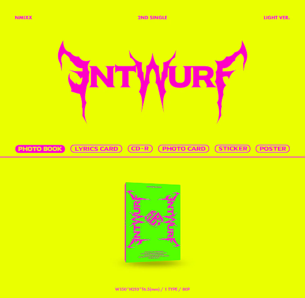 NMIXX - ENTWURF [Light ver.] Album+Free Gift - Image 2