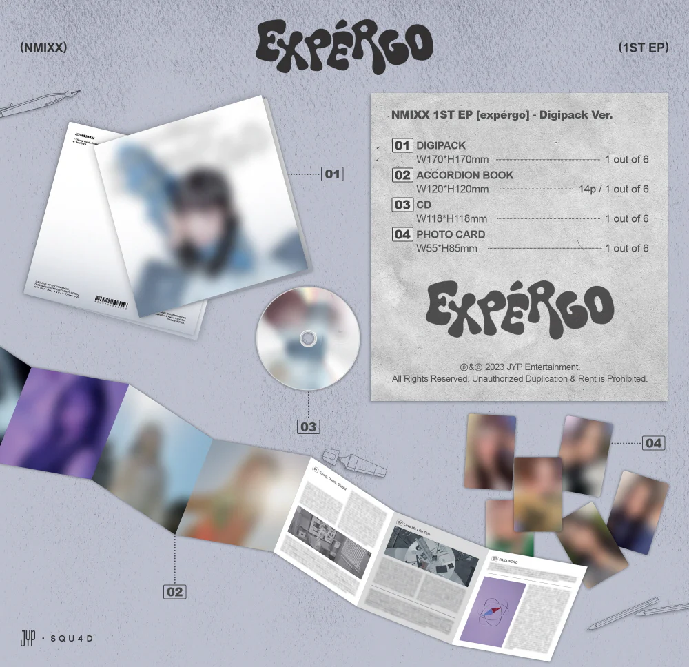 NMIXX - expérgo [Digipack Ver.] Album+Free Gift - Image 2