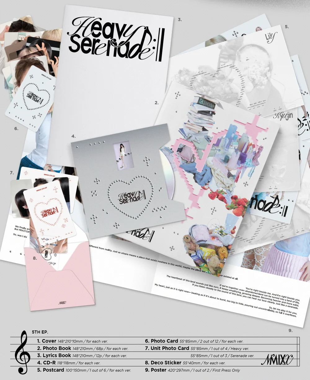 NMIXX - Heavy Serenade 5th EP Album - Image 3