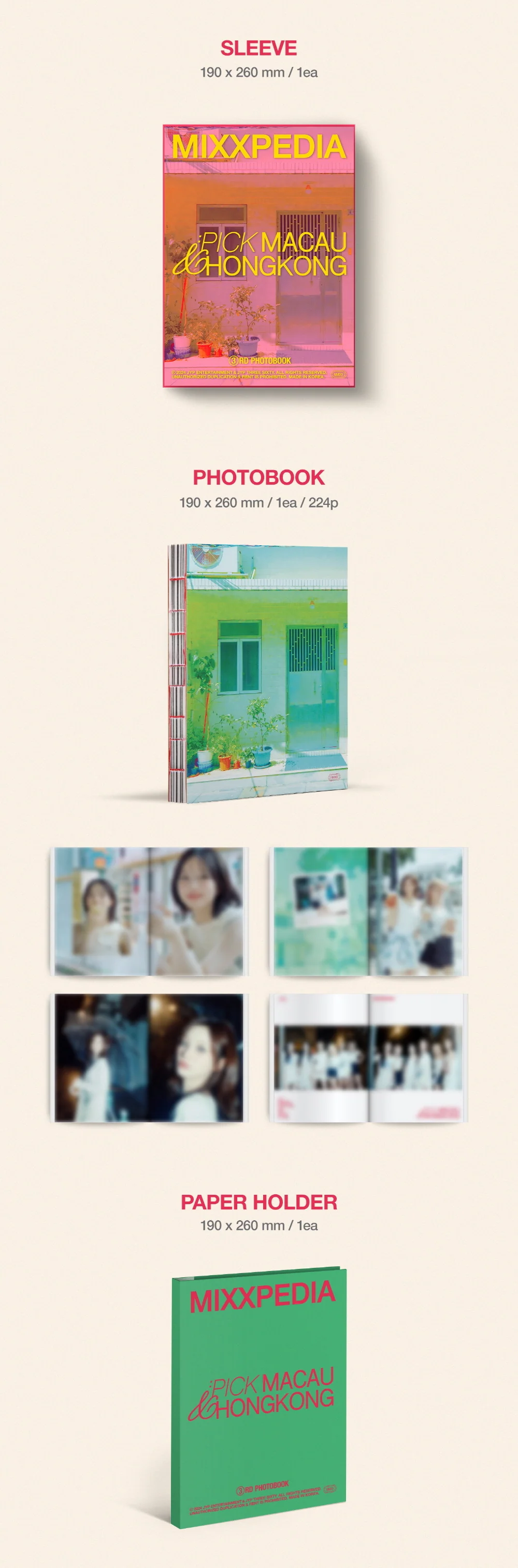 NMIXX MIXXPEDIA : PICK MACAU & HONGKONG PHOTOBOOK - Image 3