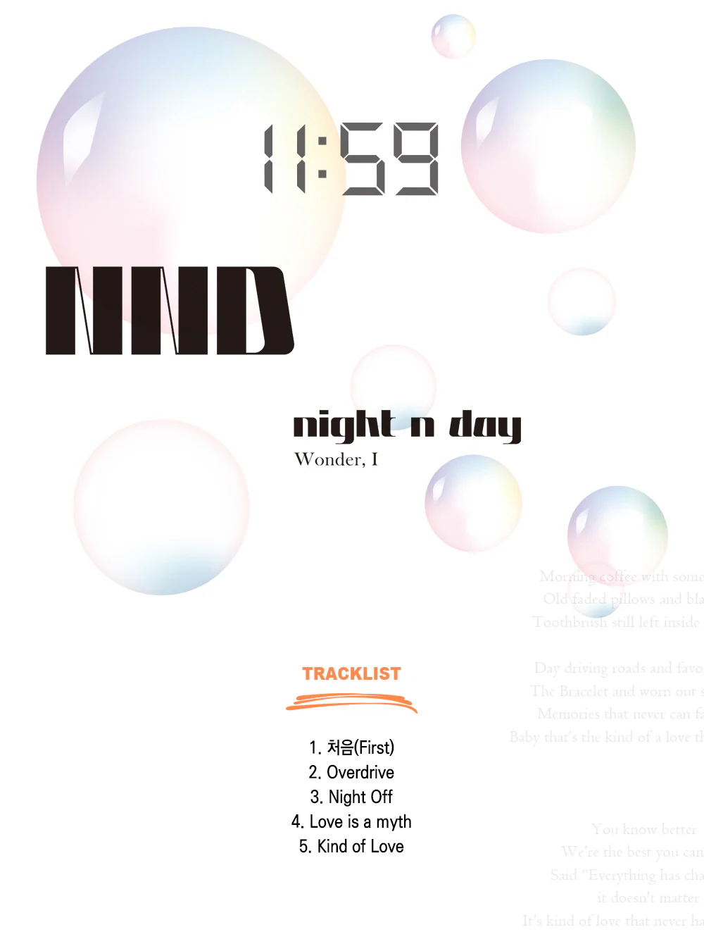 NND - Wonder, I (1st Mini Album) - Image 2