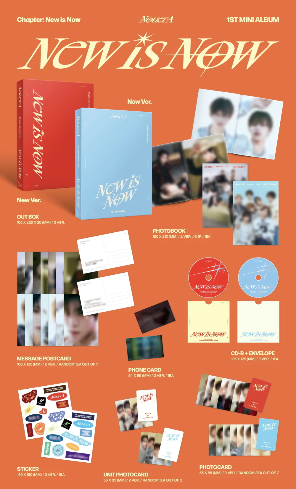NouerA - 1st Mini Album Chapter : New is Now - Image 2