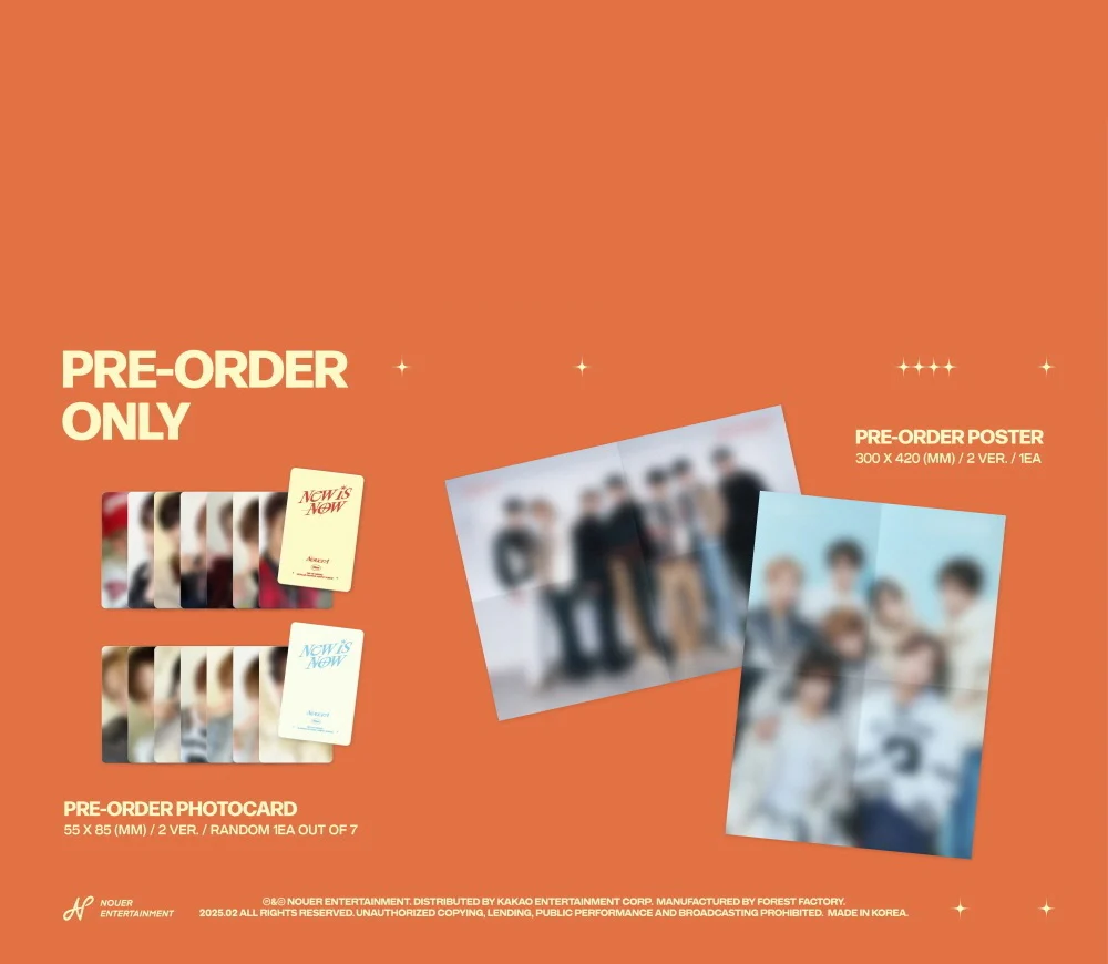 NouerA - 1st Mini Album Chapter : New is Now - Image 3