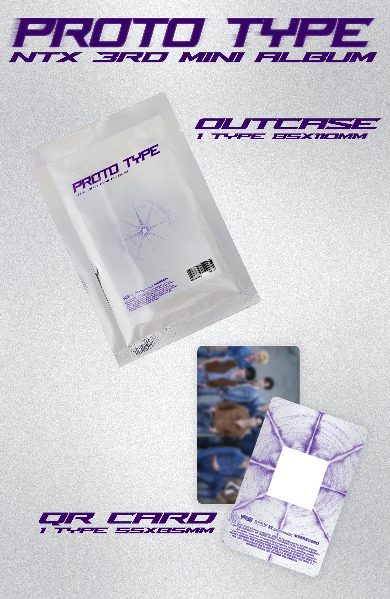 Ntx - 3rd Mini Album Proto Type Card Pack version - Image 3
