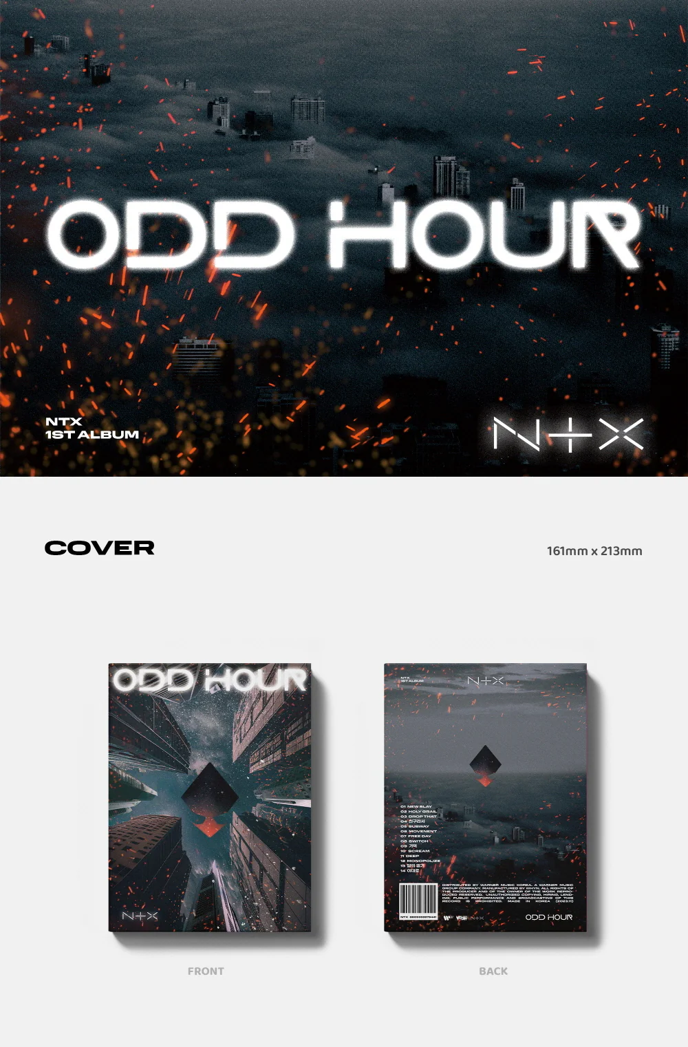 NTX - Vol.1 Odd Hour CD - Image 2