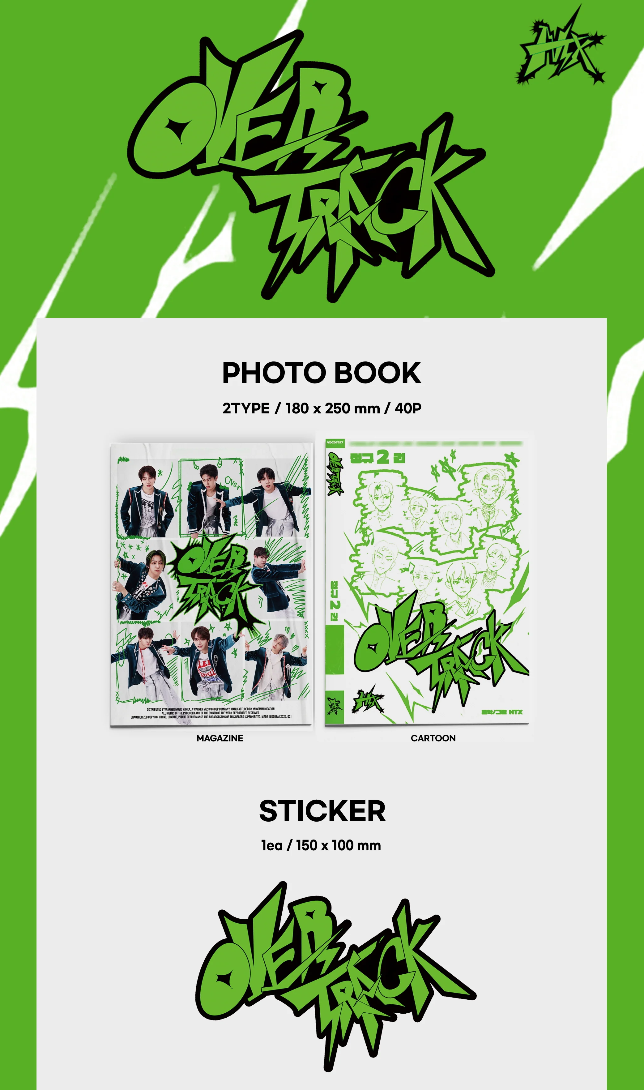 NTX - Vol.2 Over Track Photobook version CD - Image 2