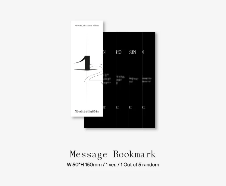 NU'EST - NU'EST The Best Album [Needle & Bubble] Album+Extra Photocards Set - Image 5