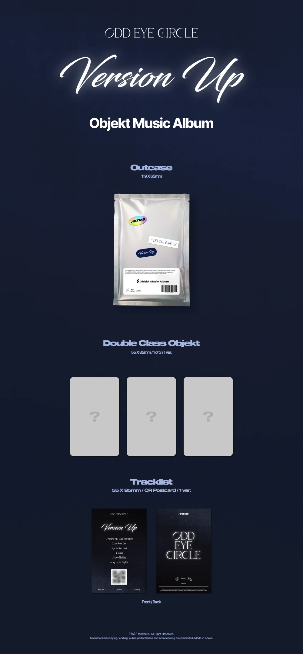 ODD EYE CIRCLE - Version Up [Objekt Music Album ver.] - Image 2