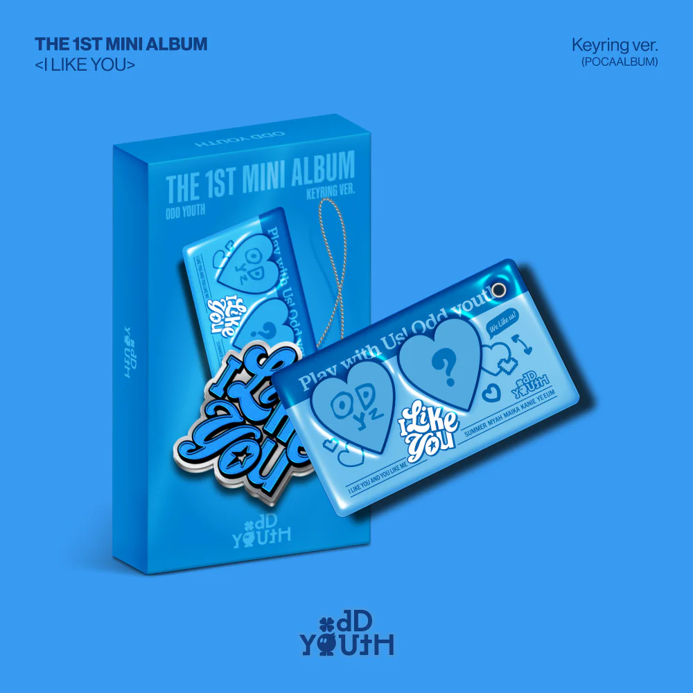ODD YOUTH - 1st Mini Album I LIKE YOU [Keyring ver.]