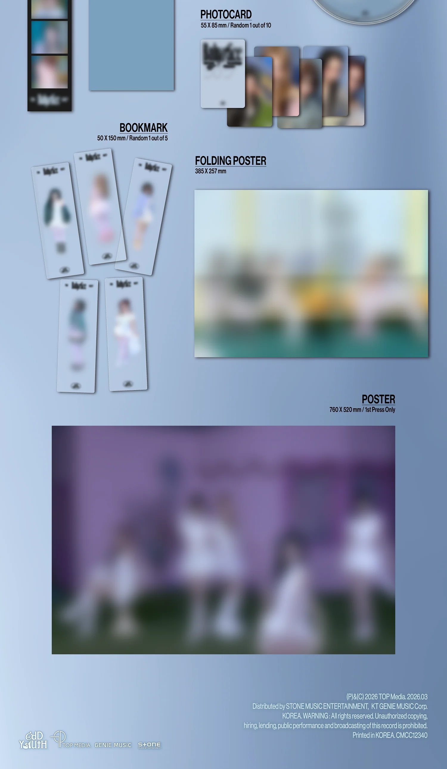 Odd Youth - 2nd Single Album Babyface CD+Folded Poster - Image 3