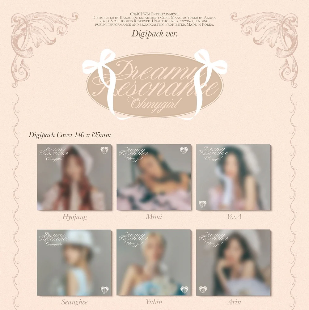 OH MY GIRL - 10th Mini Album Dreamy Resonance Digipack version CD - Image 2