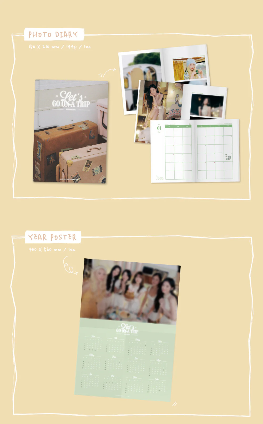 OH MY GIRL 2025 Season's Greetings Let's go on a trip - Image 4