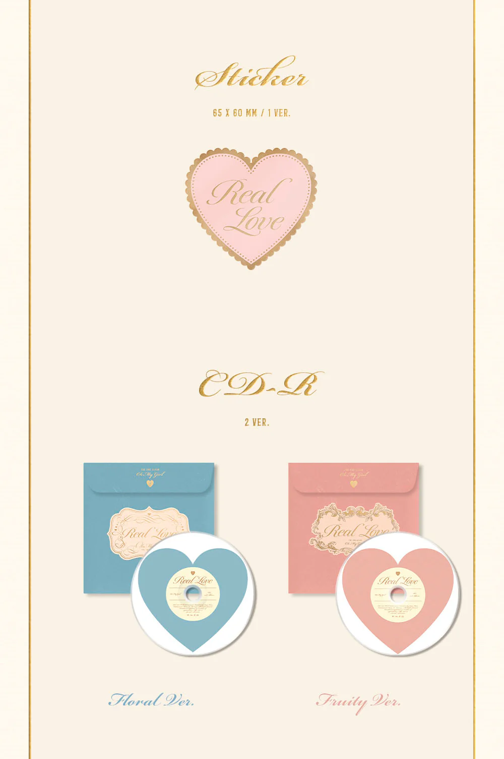 OH MY GIRL - 2nd Album [Real Love] Album+Extra Photocards Set - Image 5