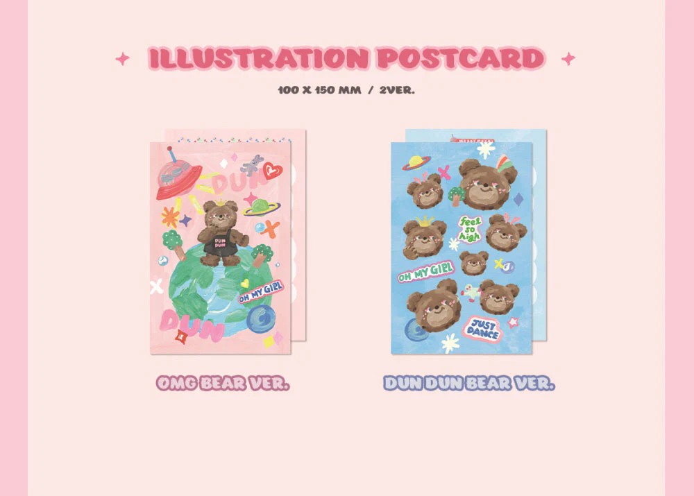 OH MY GIRL - DEAR OHMYGIRL (8th Mini Album) [Random ver.]+Extra Photocards Set - Image 5