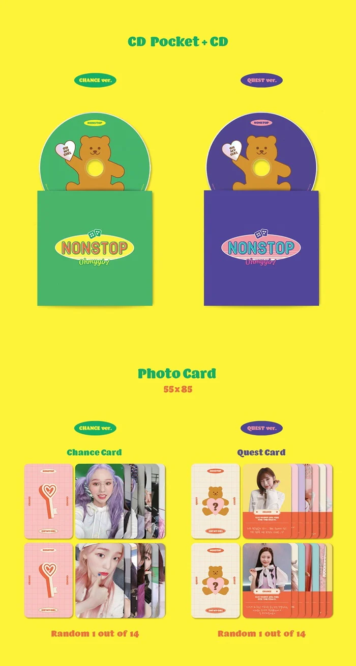 OH MY GIRL - NONSTOP [Random ver] (7th Mini Album) - Image 4