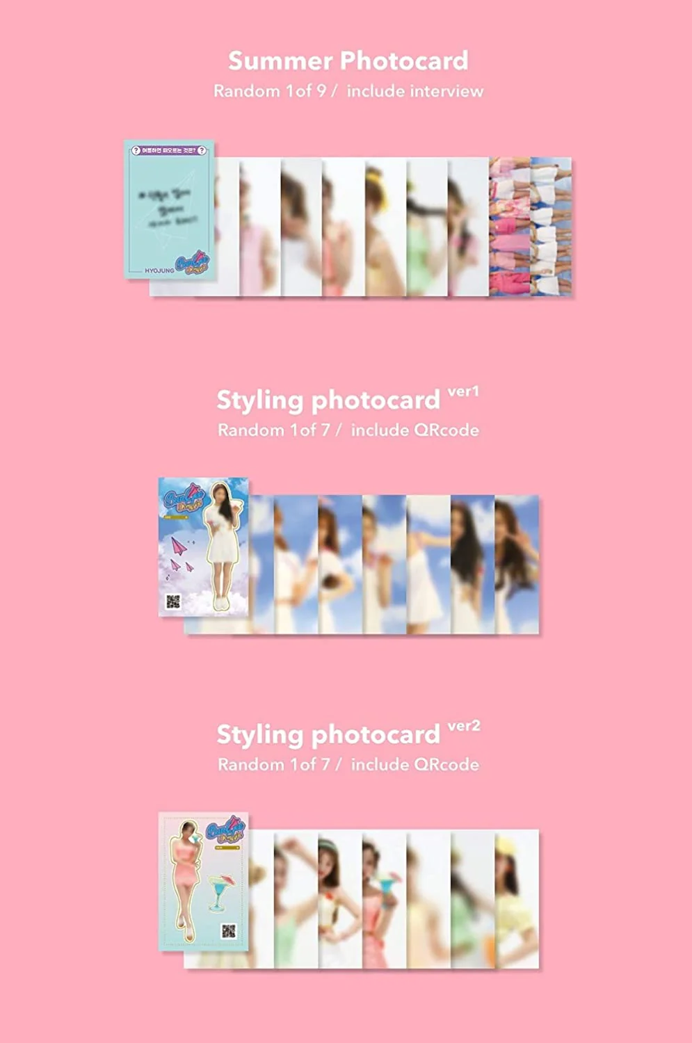 OH MY GIRL - Summer Package Fall in Love Album - Image 6