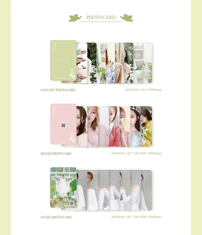 OH MY GIRL - THE FIFTH SEASON [Version Random] (Vol.1) [Random Ver.]+Extra Photocards Set - Image 4