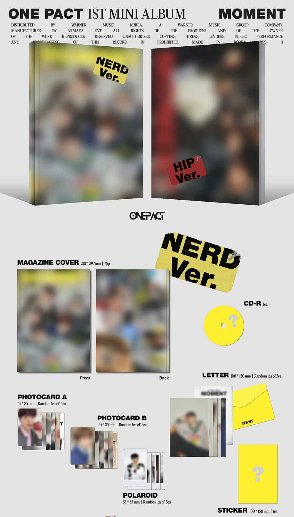 ONE PACT - 1st Mini Album Moment - Image 2