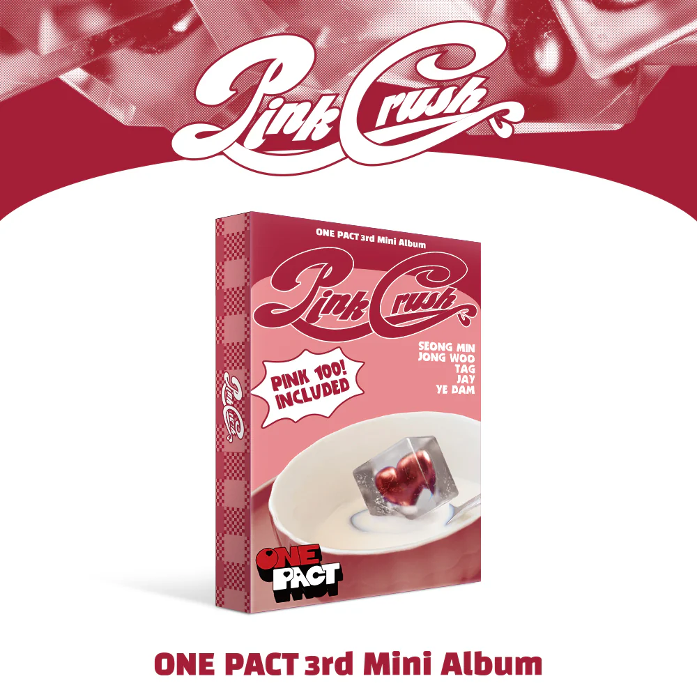 One Pact - 3rd Mini Album Pink Crush Platform version