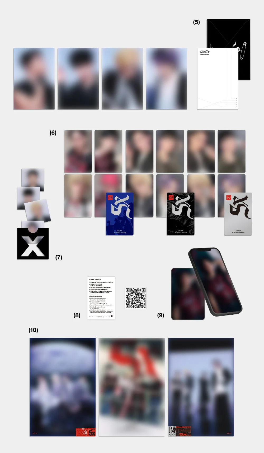 ONEUS - 5x [POCAALBUM ver.] 11th Mini Album - Image 3