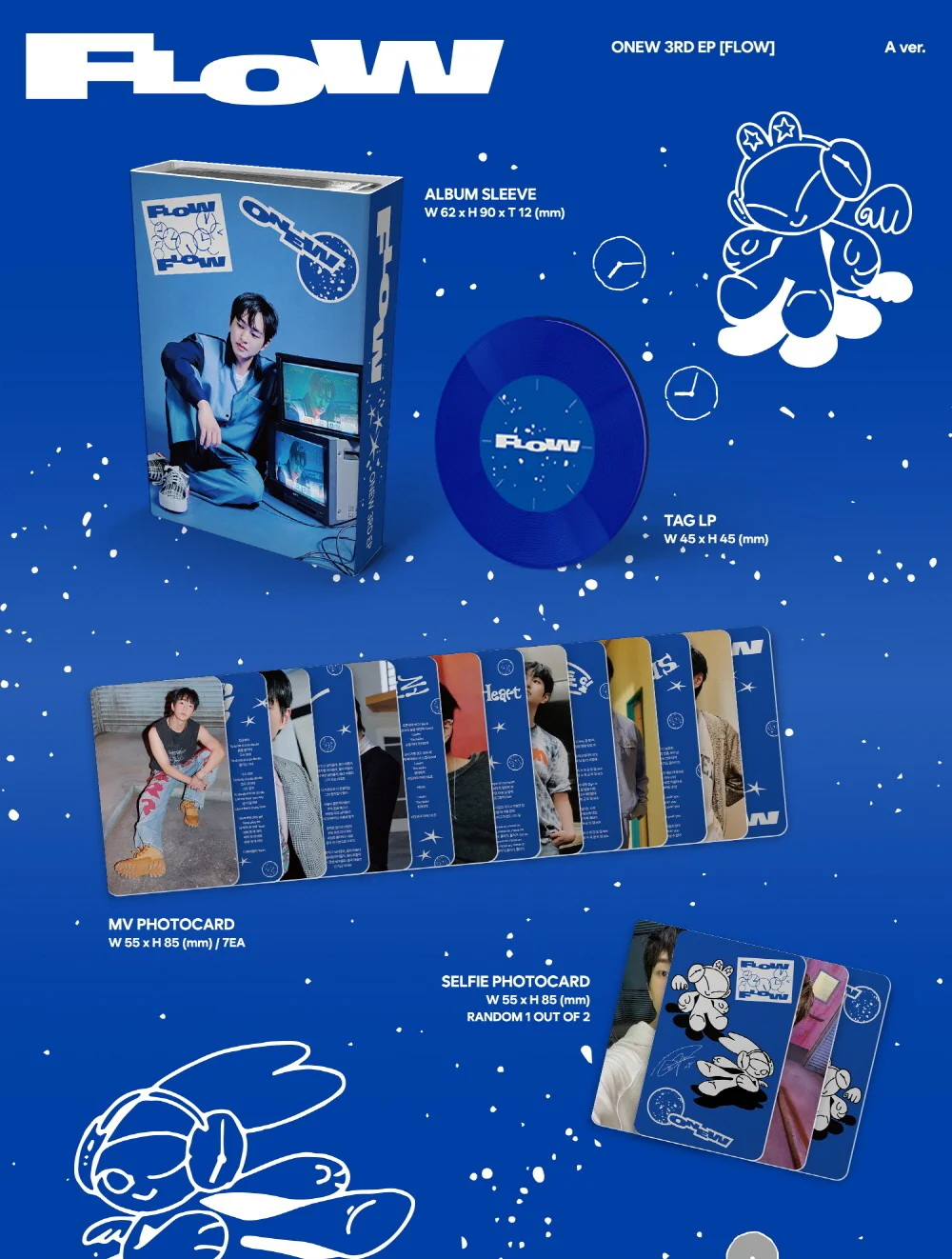 ONEW - 3rd Mini Album FLOW [NEMO Ver.] - Image 2