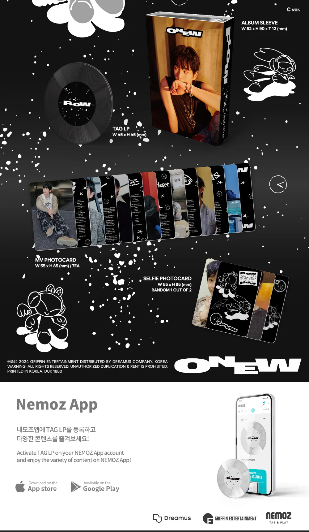 ONEW - 3rd Mini Album FLOW [NEMO Ver.] - Image 4