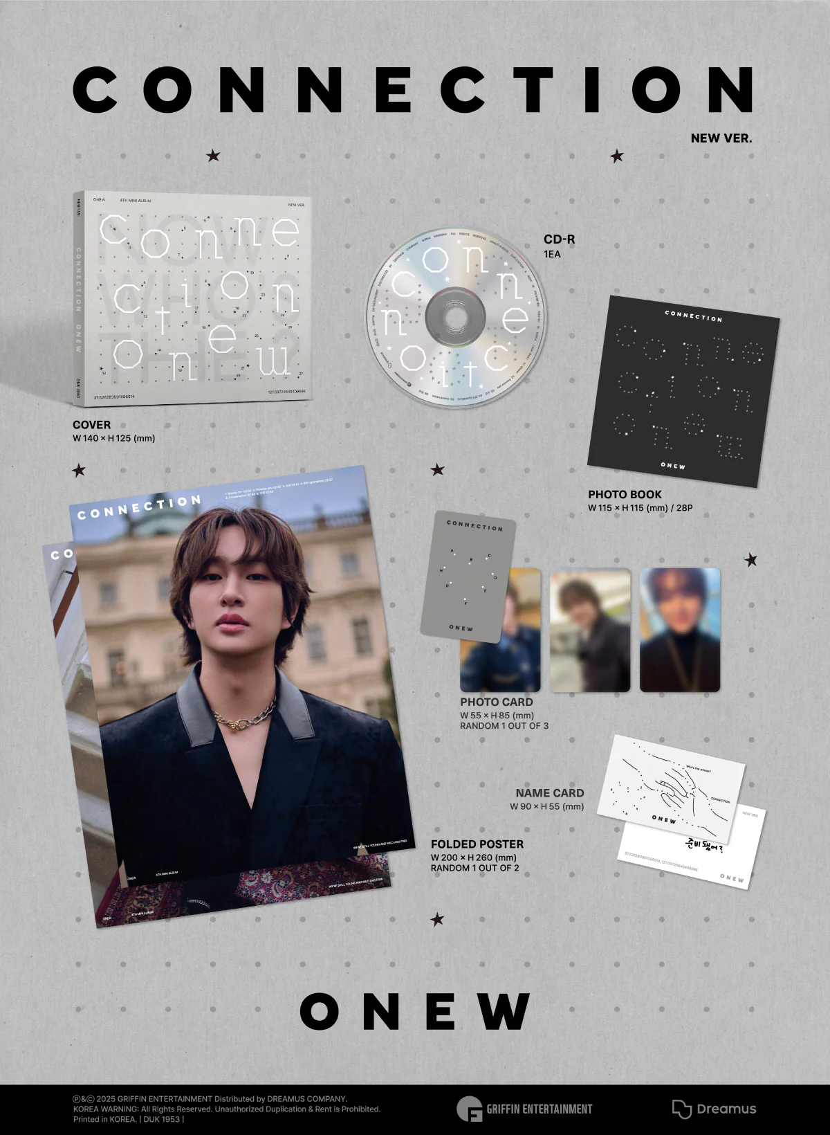 ONEW - 4th Mini Album Connection Digipack version CD - Image 2