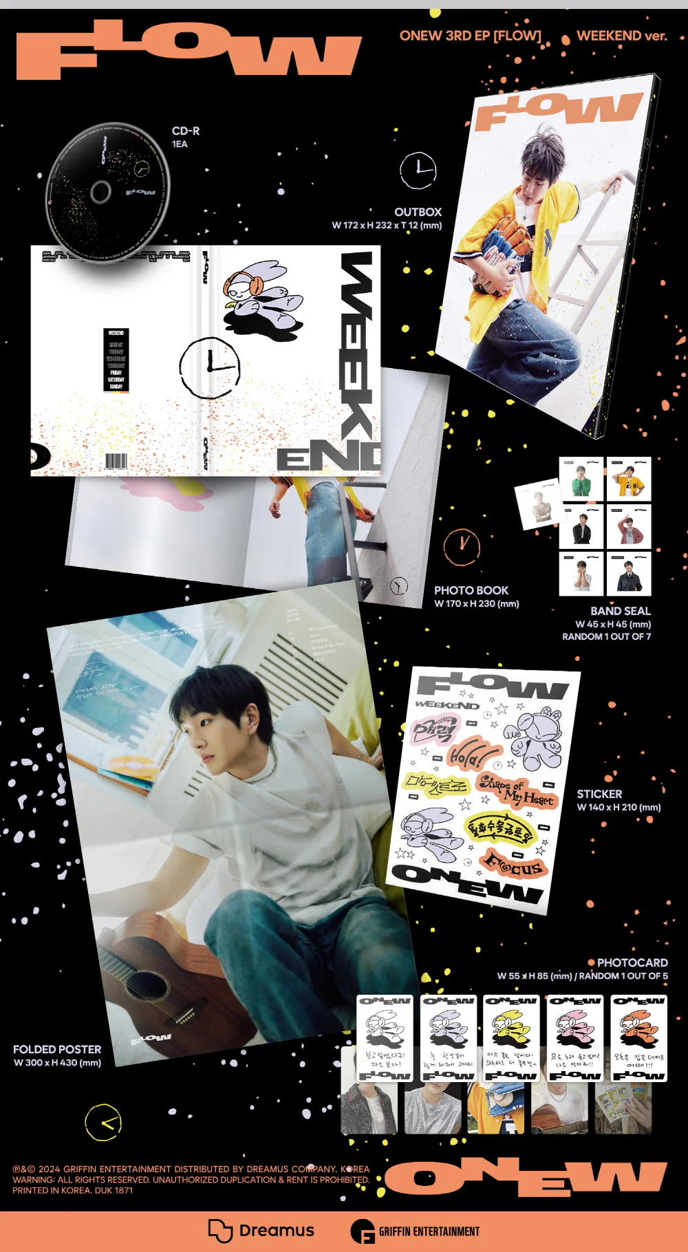 ONEW - FLOW (3rd Mini Album) - Image 3