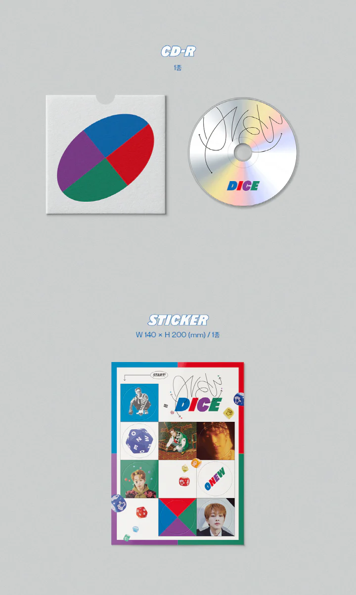 ONEW SHINee - DICE [Photobook ver.] 2nd Mini Album+Free Gift - Image 4