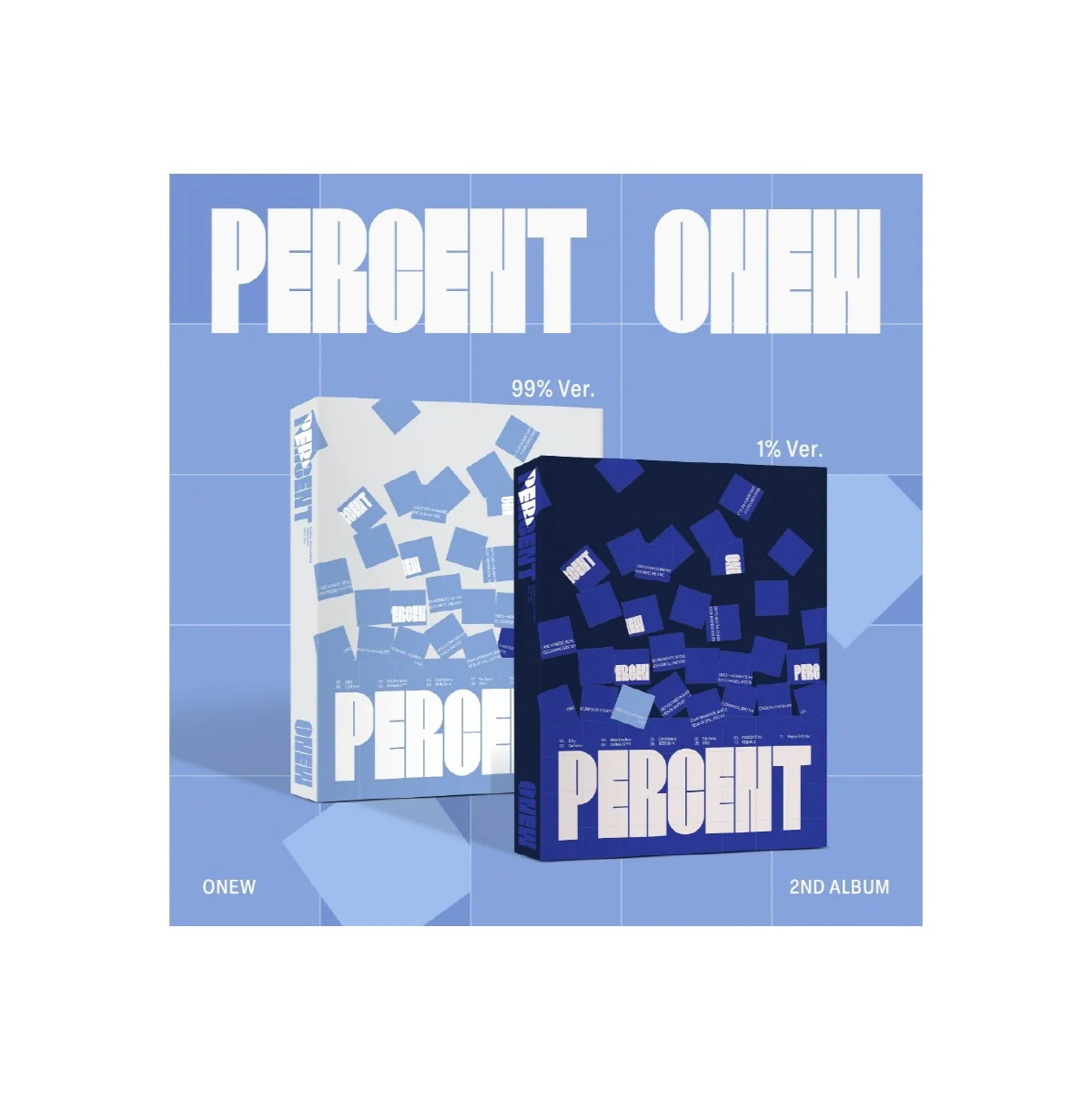 Onew - Vol.2 Percent Photobook version CD - Image 4