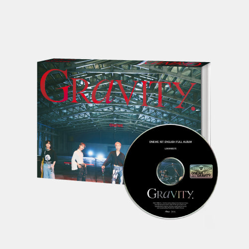 ONEWE - 1ST ENGLISH FULL ALBUM GRAVITY CD