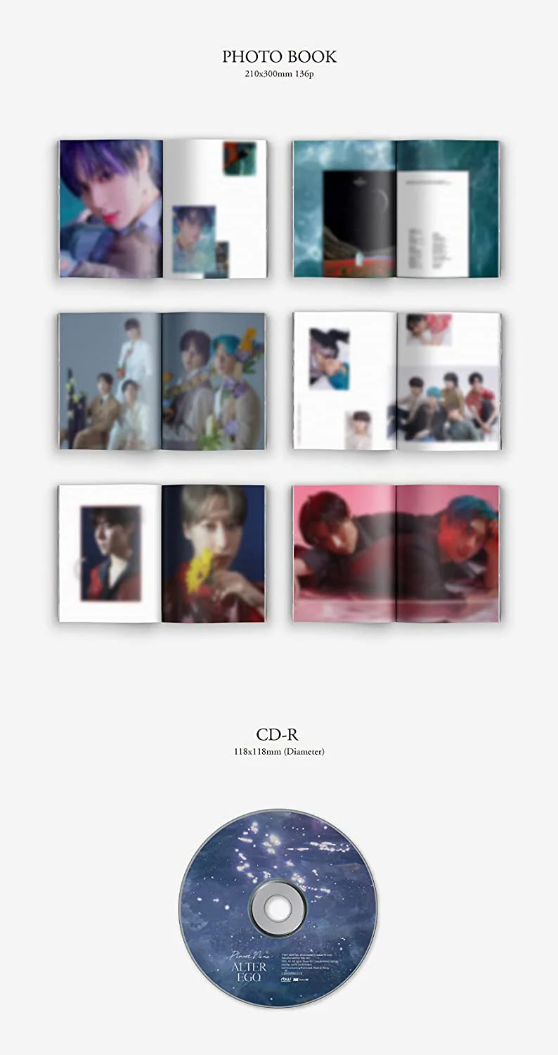 ONEWE - Planet Nine : Alter Ego (1st Mini Album) Album+Extra Photocards Set - Image 3