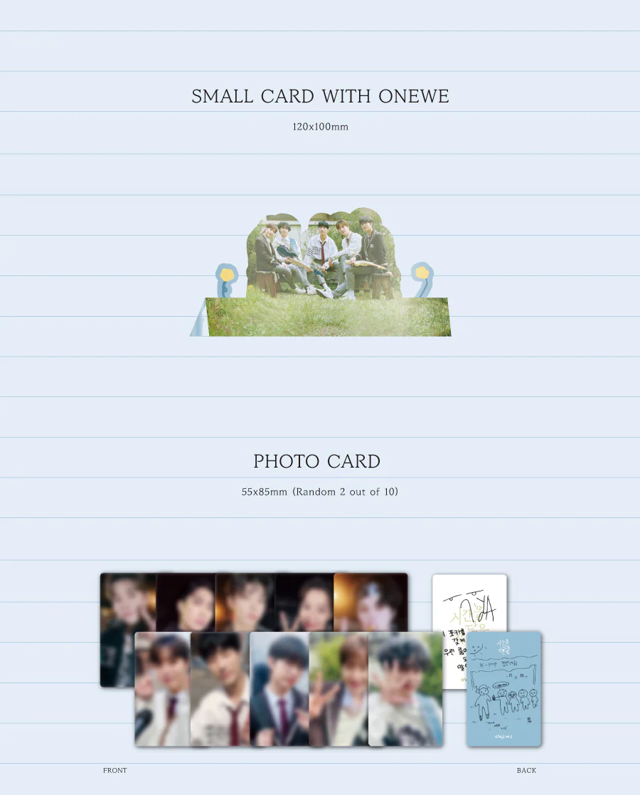 ONEWE - Special Album [SMALL ROOM CONTAINING TIME] Album+Free Gift - Image 6
