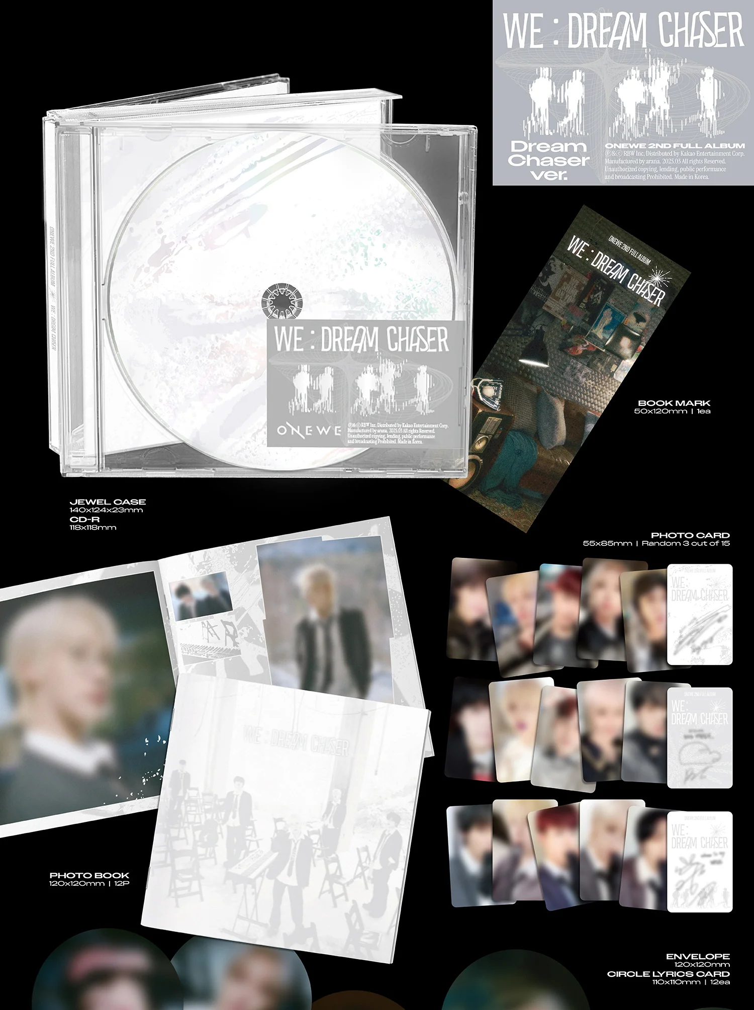 ONEWE - Vol.2 WE : Dream Chaser (Dream Chaser ver.) CD - Image 2