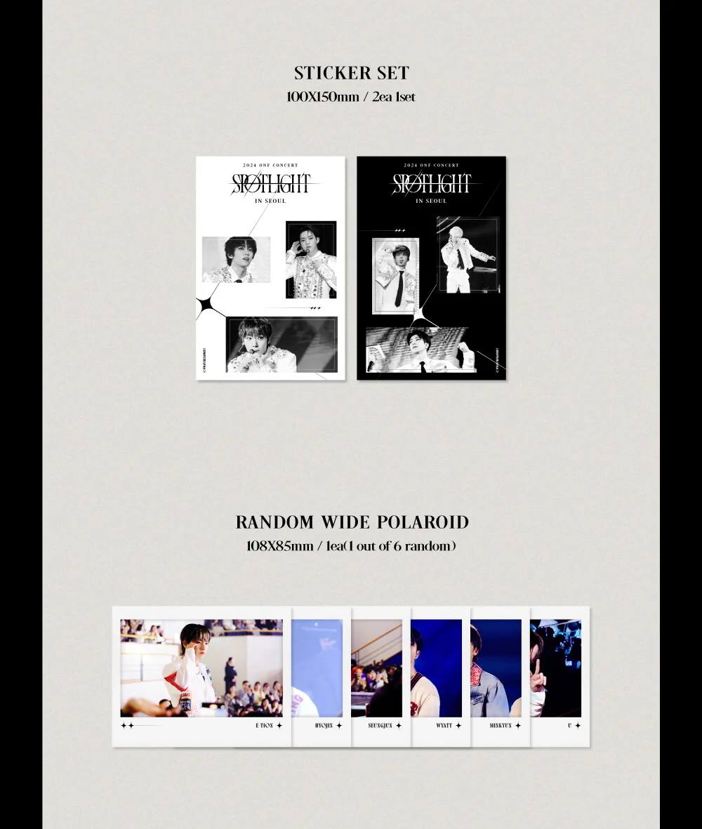 ONF - 2024 ONF CONCERT SPOTLIGHT PHOTOBOOK - Image 5
