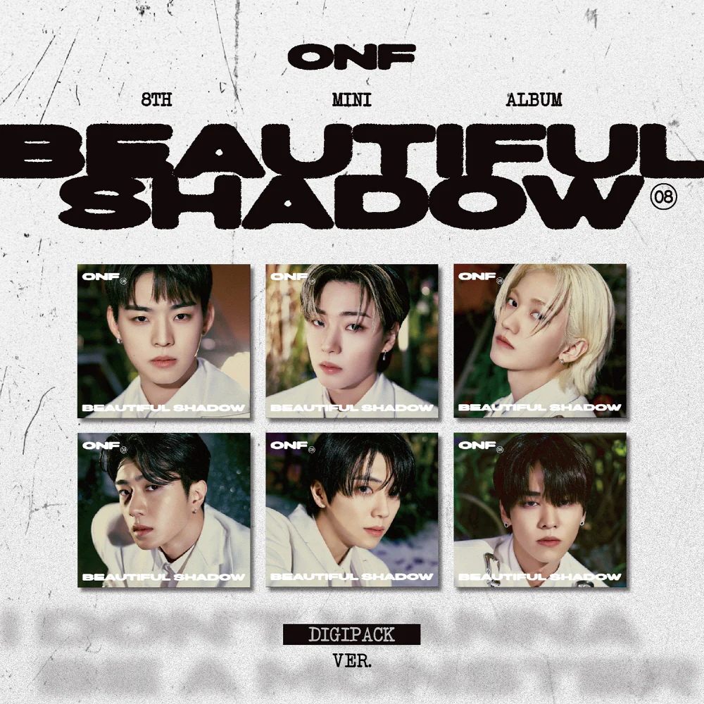 ONF - 8th Mini Album BEAUTIFUL SHADOW [DIGIPACK]