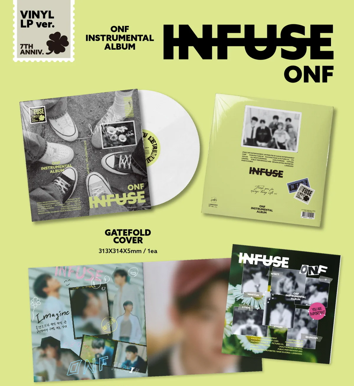 ONF - INSTRUMENTAL ALBUM INFUSE [LP ver.] - Image 2