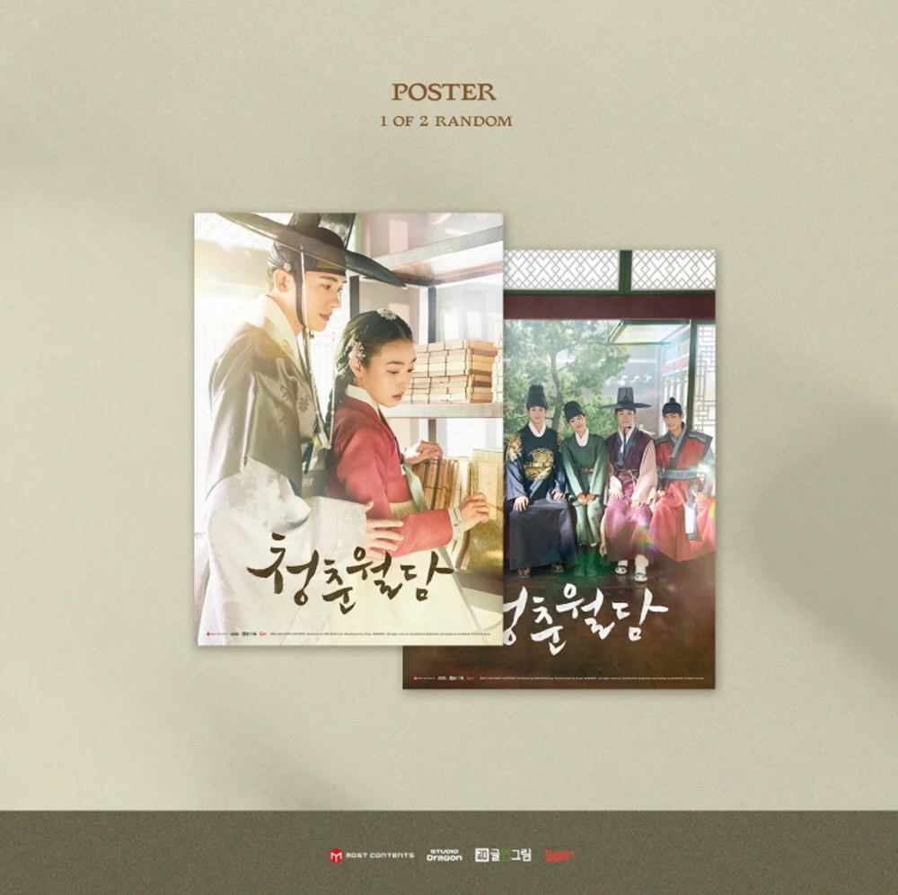 OUR BLOOMING YOUTH OST - TVN DRAMA [2CD] CD+Folded Poster - Image 6