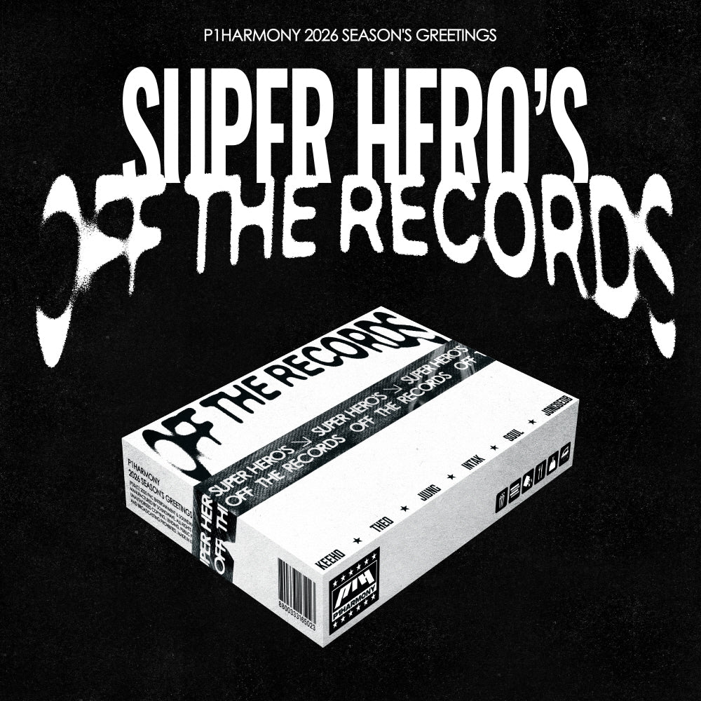 P1Harmony 2026 SEASON'S GREETINGS [SUPER HERO'S OFF THE RECORDS]