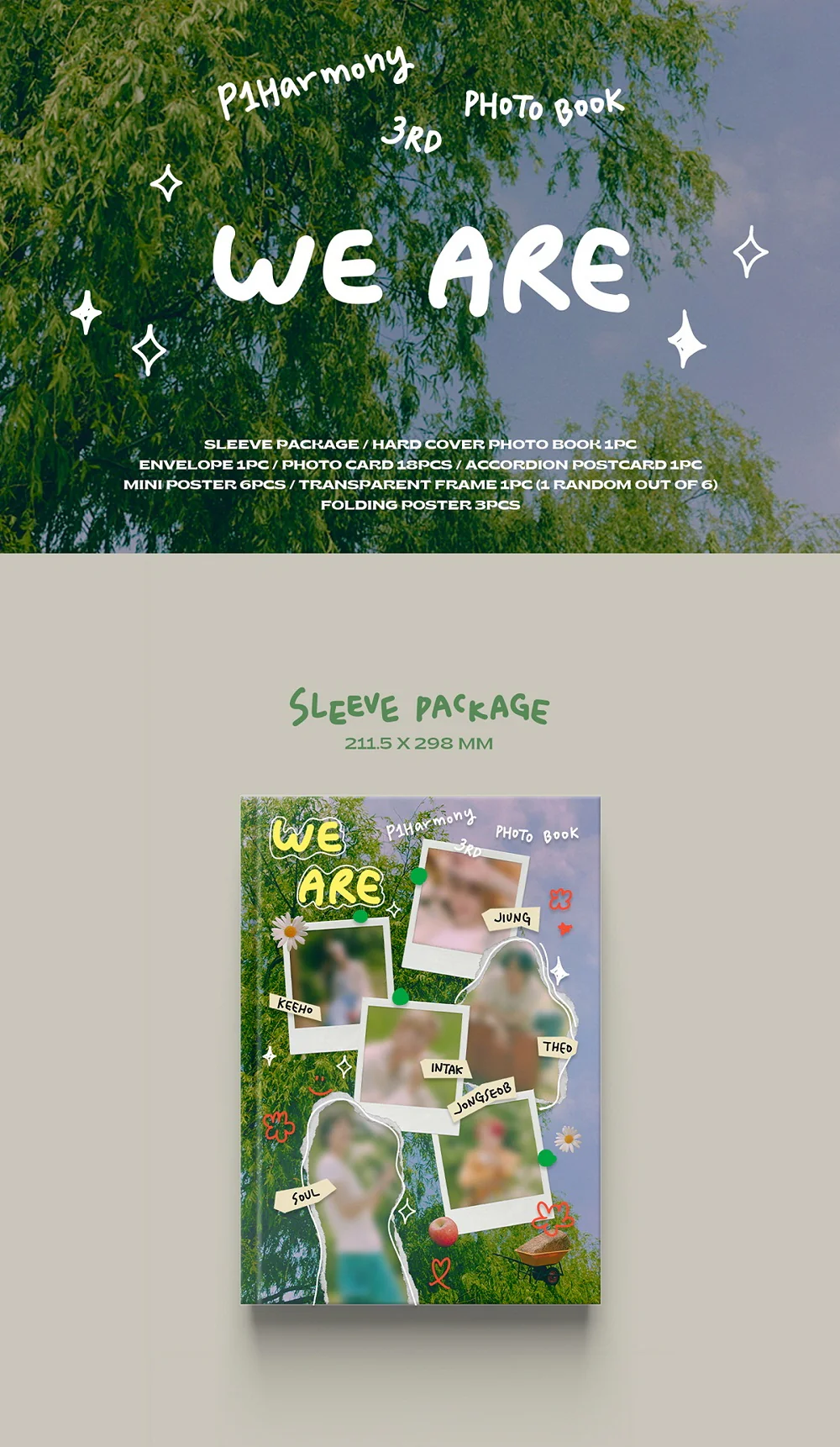 P1Harmony - 3rd PHOTO BOOK WE ARE - Image 2