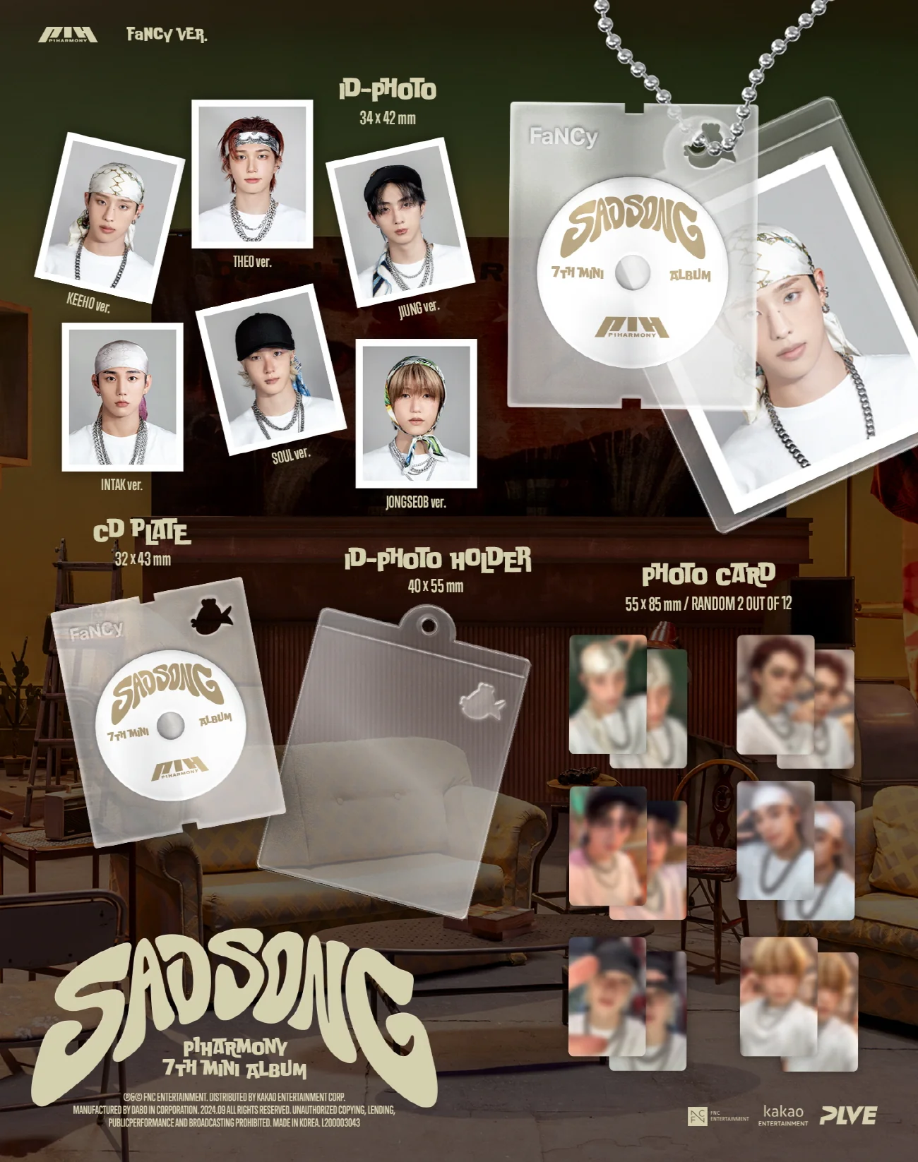 P1Harmony - 7th Mini Album Sad Song PLVE version - Image 2