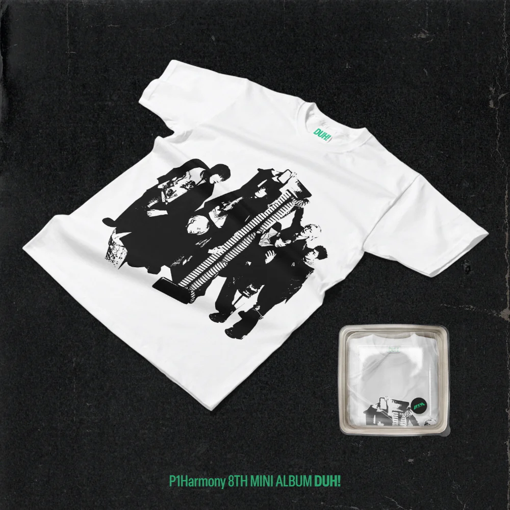 P1Harmony - 8th Mini Album DUH! [Plain White T ver.]