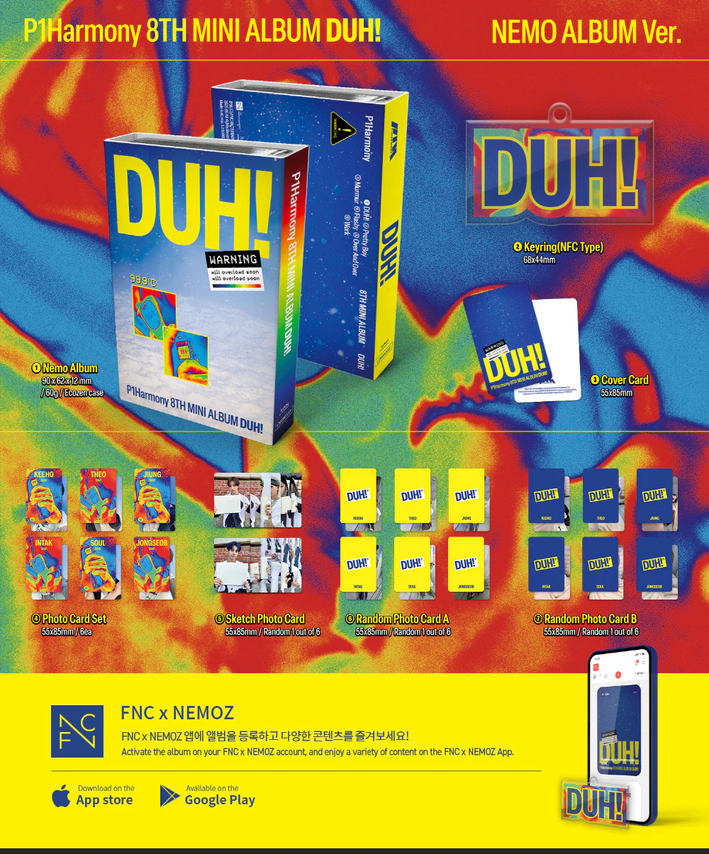 P1Harmony - DUH! [NEMO ALBUM Ver.] - Image 2