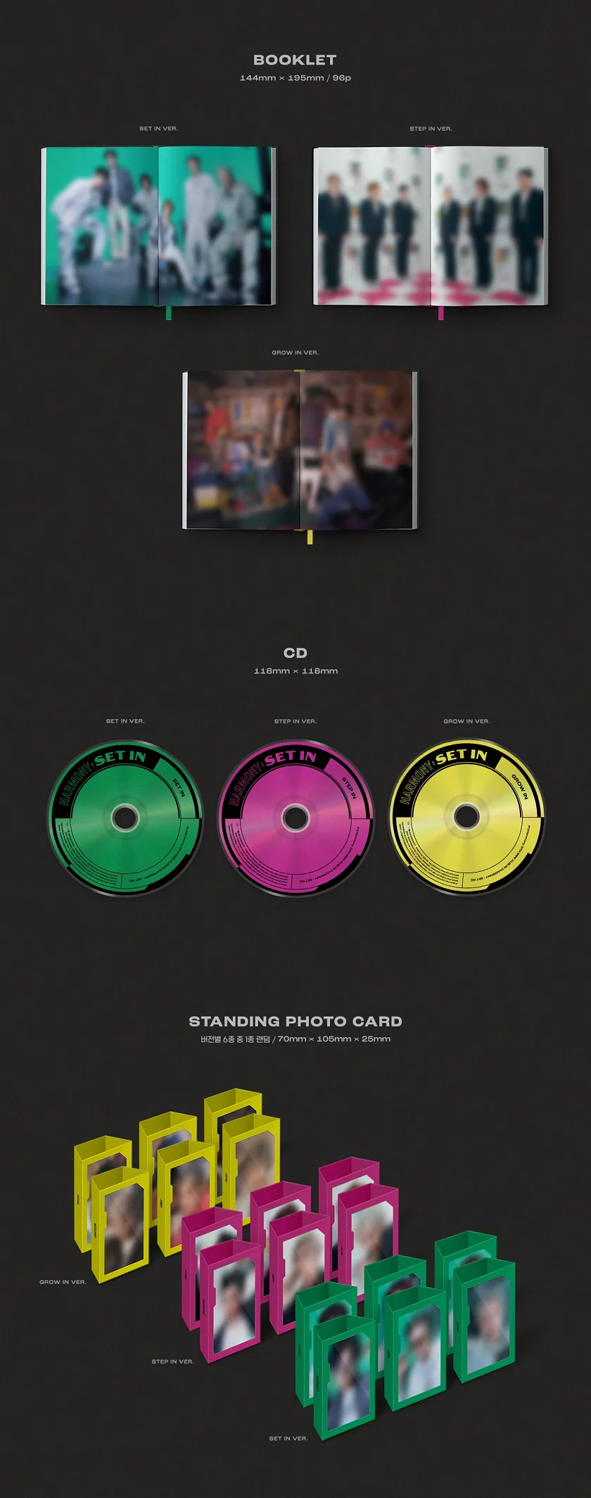 P1Harmony - HARMONY : SET IN 5th Mini Album - Image 3