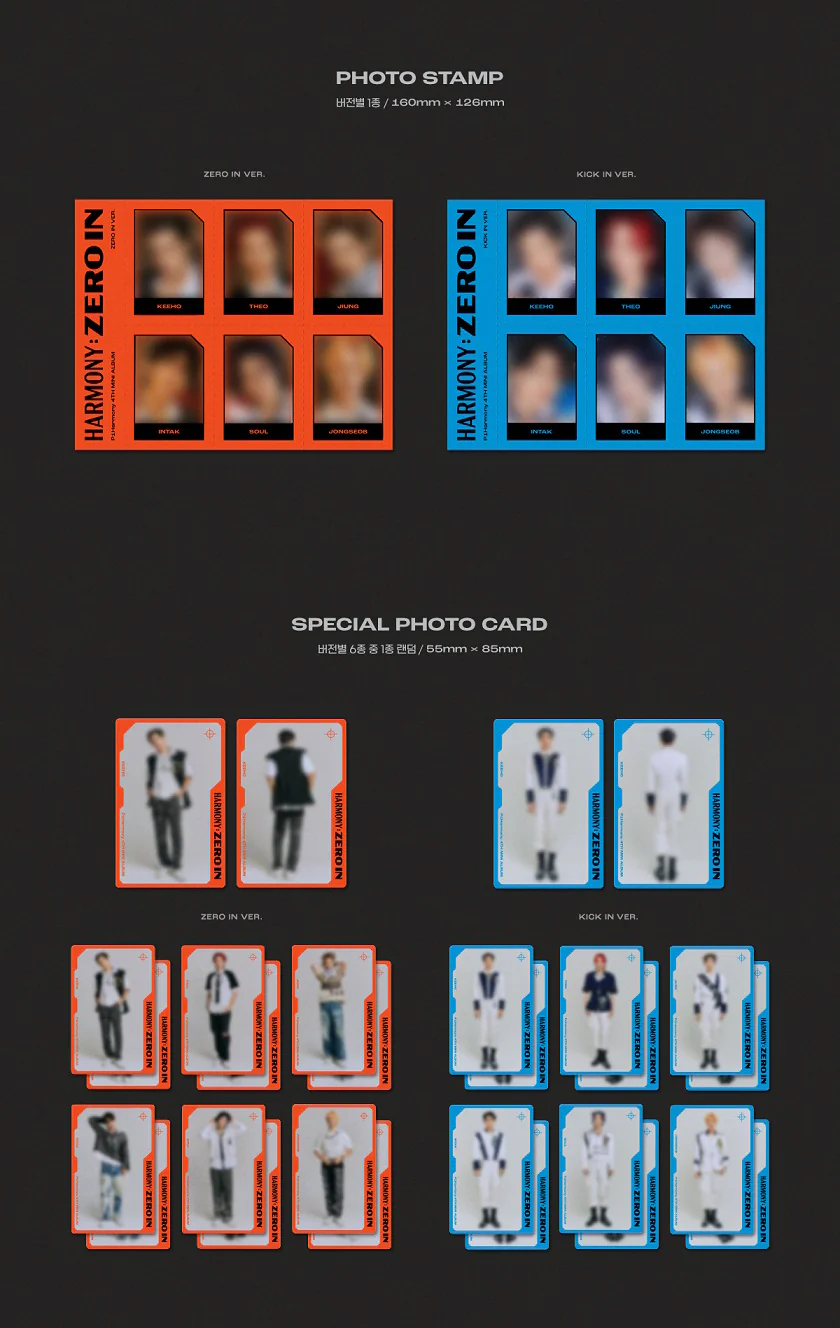P1Harmony - HARMONY : ZERO IN (4th Mini Album) - Image 5