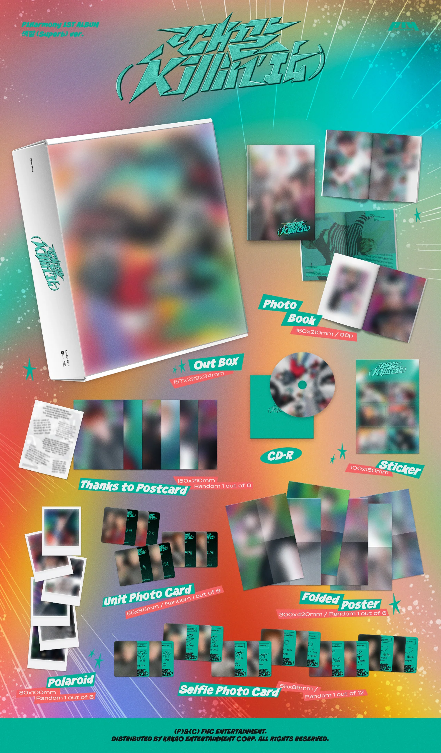 P1Harmony - Killin It (Vol.1) Album - Image 3